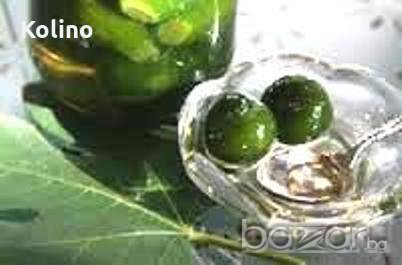 Елексир - Сладко домашно от зелени смокинчета, цели плодчета, снимка 4 - Домашни продукти - 20017509