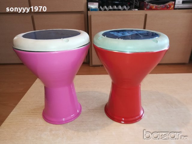 тарамбуки-КАФЯВА/СИНЯ/ЗЕЛЕНА/ЧЕРНА/розова или червена-26х17см-от сирия, снимка 10 - Ударни инструменти - 21284189