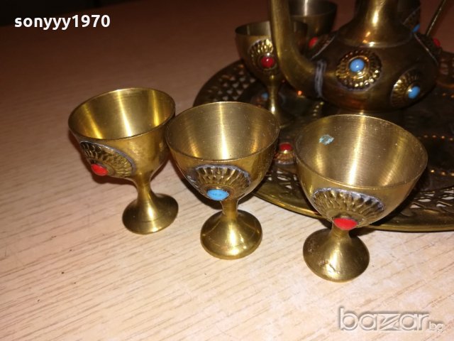 ПОРЪЧАН-ретро колекция-чаиник+чаши+поднос-внос швеицария, снимка 10 - Колекции - 20288748