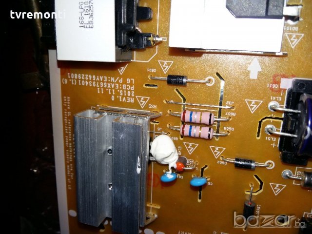 Power Supply Board EAX66793401 (1.6) EAY64229801, снимка 2 - Части и Платки - 20449337