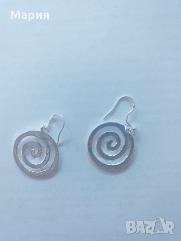 сребърни обеци, снимка 2 - Обеци - 25855601