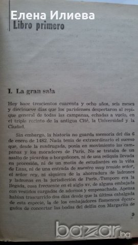 Nuestra Señora de París Víctor Hugo (en español), снимка 3 - Чуждоезиково обучение, речници - 20847465