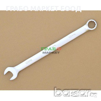 Звездогаечен ключ с тресчотка - матирана стомана, 10мм, снимка 1