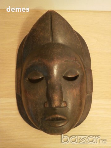  Aфриканска КАЛАБАР маска, снимка 1 - Колекции - 21368572