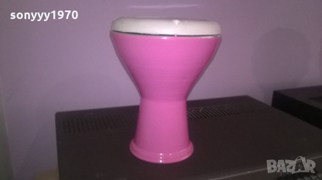 СИНЯ-ЗЕЛЕНА-ЧЕРНА-Тарамбука метална 26Х17см-нова-внос сирия