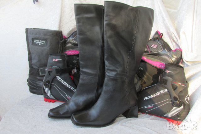 НОВИ дамски ботуши JARIS , N- 40 - 41,mis MAXI DAMA, 100% висококачествена естествена кожа, GOGOMOTO, снимка 3 - Дамски ботуши - 23915063