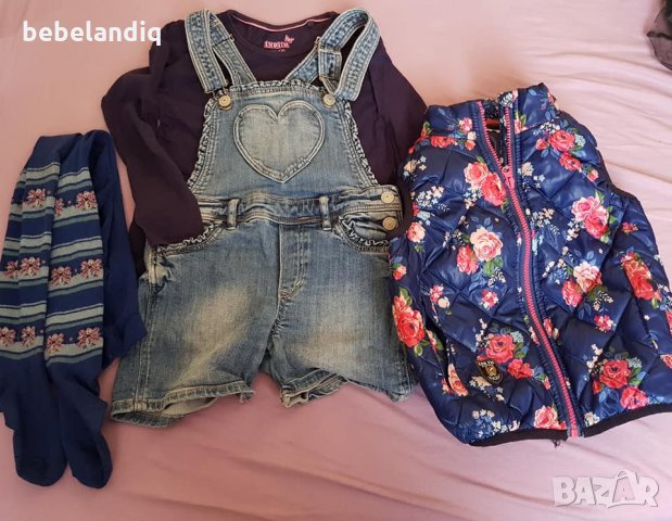 Много дрехи за момиче, размер 110-116, снимка 2 - Детски комплекти - 24030085