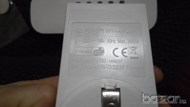 Щепсели 4бр. с дистанционно Intertek, 40m, 3680W - немски, нови! , снимка 7 - Друга електроника - 20316888