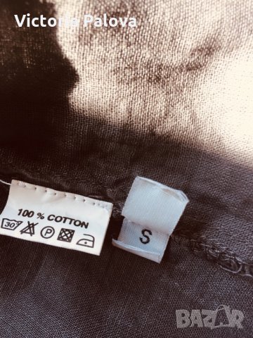 Сив памучен потник, снимка 3 - Потници - 25066944