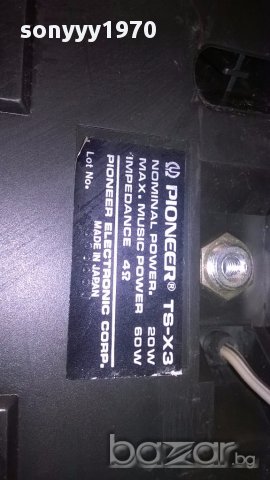 Pioneer ts-x3-2х60w/4ohms-made in japan-2бр-внос швеицария, снимка 13 - Тонколони - 16893785