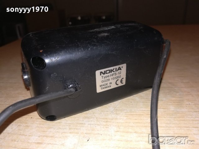 nokia hfs-12 made in taiwan-тонколона-внос швеицария, снимка 7 - Тонколони - 20840007