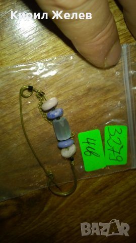 Стара игла брошка -149 бронз, снимка 2 - Колекции - 23970398