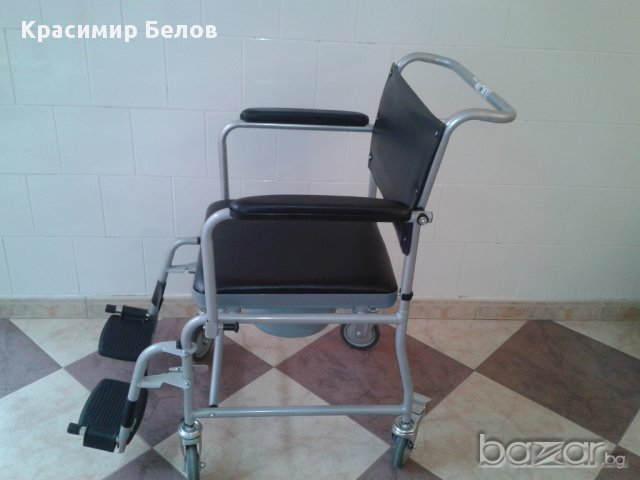 Комбиниран стол за баня и тоалет MC 100-P, снимка 4 - Други стоки за дома - 13579808