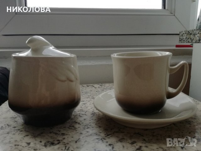 сервиз за чай с БОНУС; подстаканчики, снимка 2 - Сервизи - 26106729