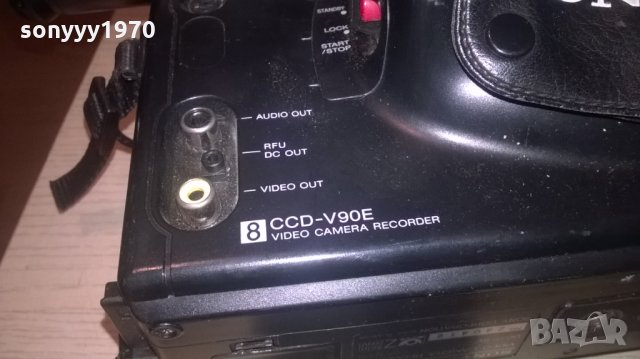 sony ccd-v90e video8 pro-made in japan-камера-внос швеицария, снимка 11 - Камери - 23869556