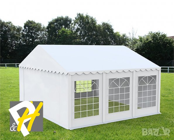 Шатра 6х6м, 100% водоустойчив PVC брезент 500гр/м2, снимка 2 - Градински мебели, декорация  - 24630627