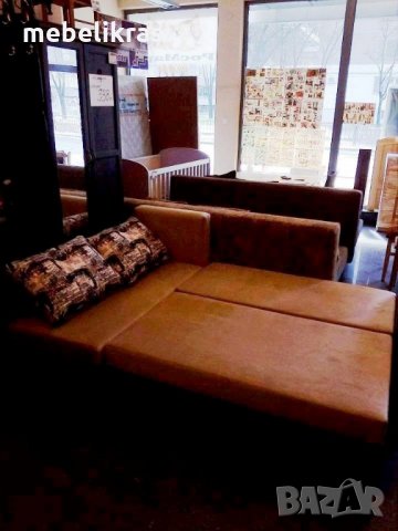 Диван ъглов Елена разтегателен с 2 ракли. Промо-Наличен!, снимка 11 - Дивани и мека мебел - 19517309