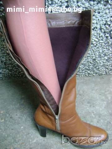 ботуши-естествена кожа, снимка 8 - Дамски ботуши - 8343963