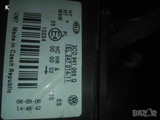 Ляв фар за VW passat, снимка 3 - Части - 24998808