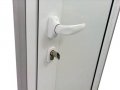 Алуминиева врата, алуминиеви врати, врата за баня, врати за баня, снимка 1