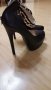 обувки, снимка 1 - Дамски обувки на ток - 17153502