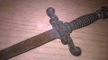 Ретро нож/кама/сабя-31х7см-метал-внос швеицария, снимка 10