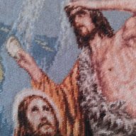 Гоблен Христос, снимка 2 - Гоблени - 10285821