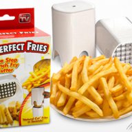 1293 Преса за рязане на картофи Perfect Fries, снимка 3 - Чопъри и пасатори - 17429623