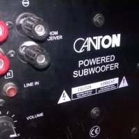 canton as-10 powered subwoofer 43х38х24см-внос швеицария, снимка 8 - Тонколони - 25467792