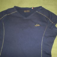 Оригинална тениска в тъмно синьо LOTTO, размер S, снимка 7 - Тениски - 14911109
