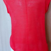 Дамска блуза с пайети, снимка 3 - Тениски - 25513772