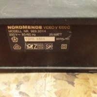 NORDMENDE VIDEO V100 C VHS, снимка 8 - Плейъри, домашно кино, прожектори - 26105384