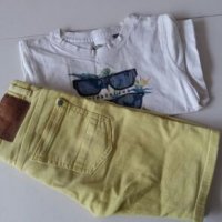 комплект за 6 г. тениска и къси панталони, снимка 1 - Детски комплекти - 21306334
