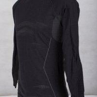 Вълнена черна мъжка термоблуза марка FreeNord , снимка 4 - Спортни дрехи, екипи - 24300630