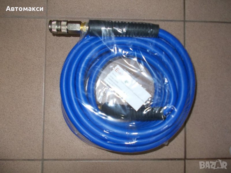 Маркучи за високо налягане 15 бара полиуретан к-т със бързи връзки 10х15мм./10метра, снимка 1