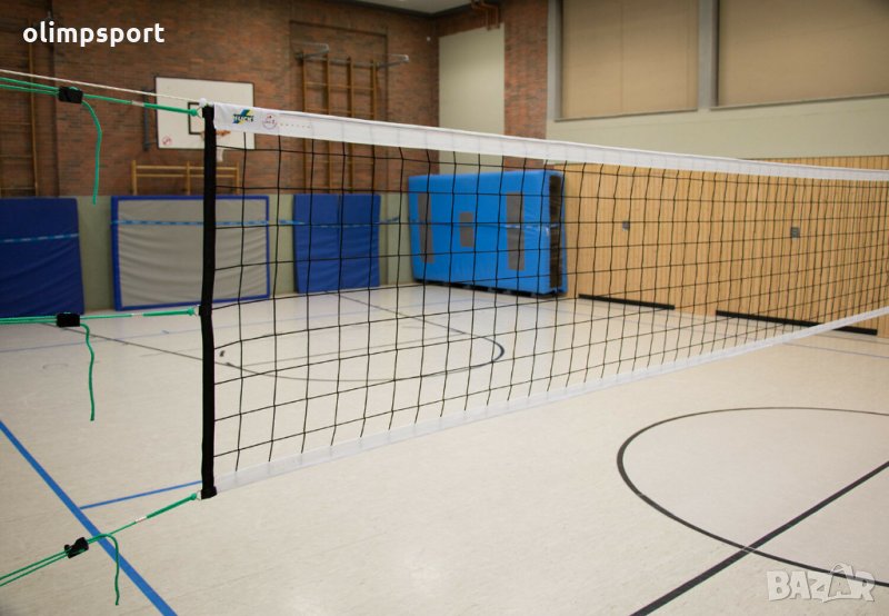 мрежа за волейбол турнирна HUCK нова с размерите за зала 9.5м х 1м , снимка 1