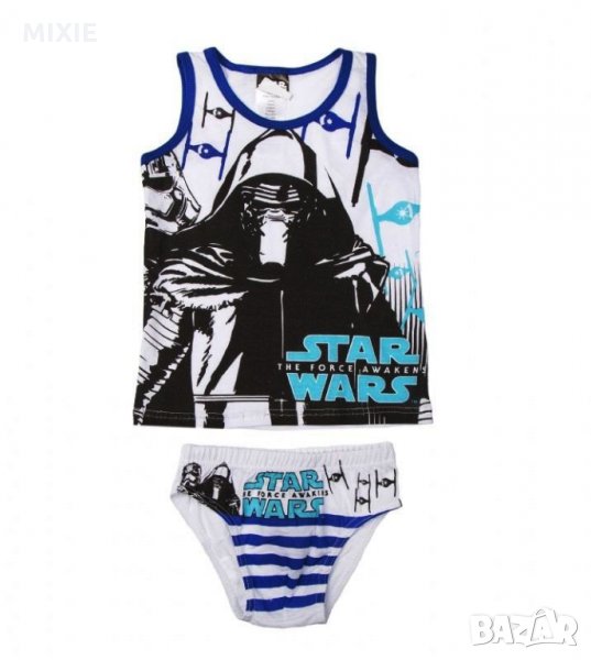 Нов комплект бельо STAR WARS, 7-8 г., снимка 1