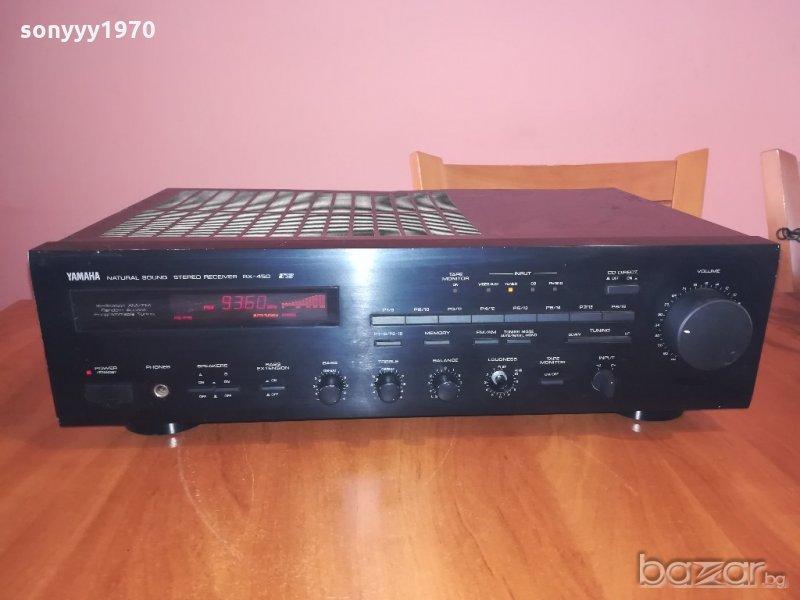 YAMAHA RX-450 stereo receiver-made in japan-внос швеицария, снимка 1