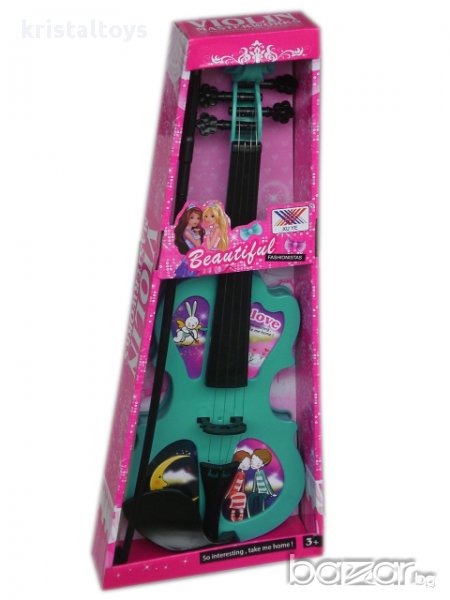 Детска играчка Цигулка със струни и лък 283005, снимка 1