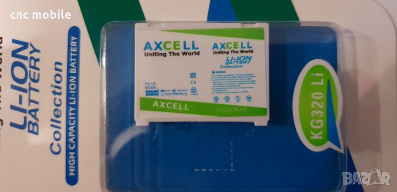 Батерия LG KG320 - LG LGIP-600 , снимка 1