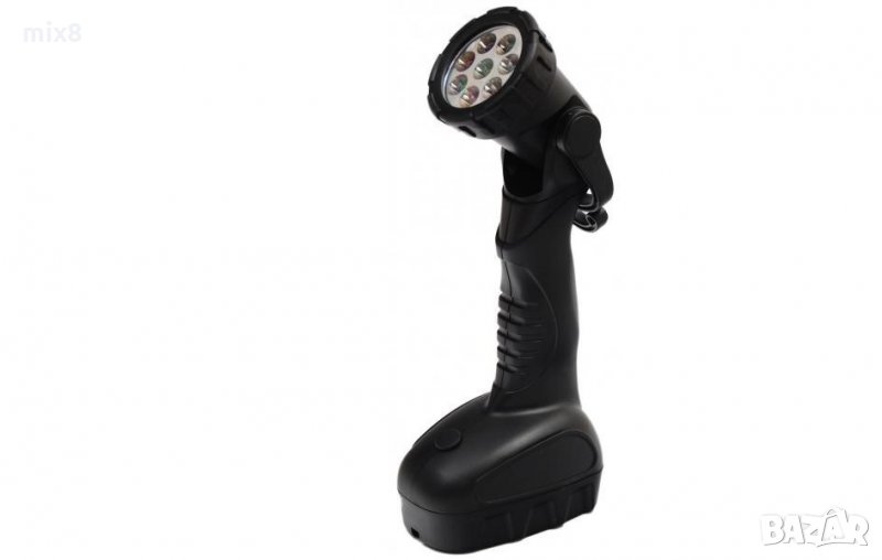 Регулируем фенер с 8 диода + кука за закачане , снимка 1