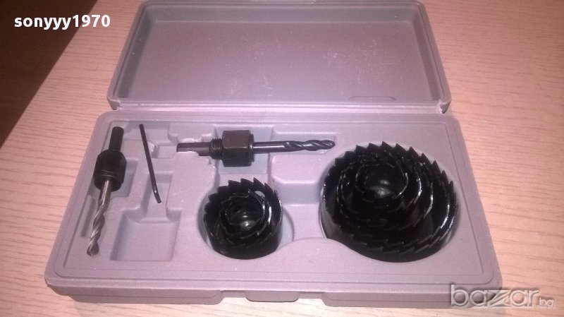 Фрези-Комплект от 11бр фрези и свредла-нови, снимка 1