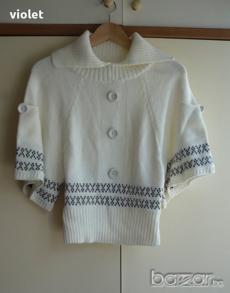 Елегантен дамски пуловер с реглан ръкав, снимка 1