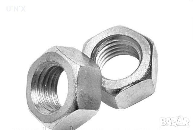 Гайка М3 DIN 934 поцинкована 100 броя-1.90 лева, снимка 1