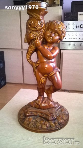 Пластика-красива фигура 52х30см-внос швеицария, снимка 1