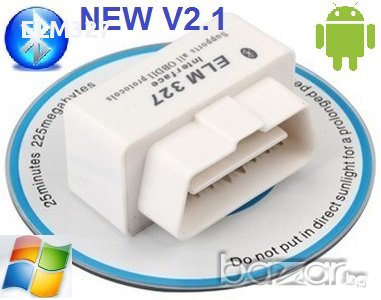 ELM327 интерфейс за диагностика на автомобили - Bluetooth - OBD2 - New Super mini, снимка 1