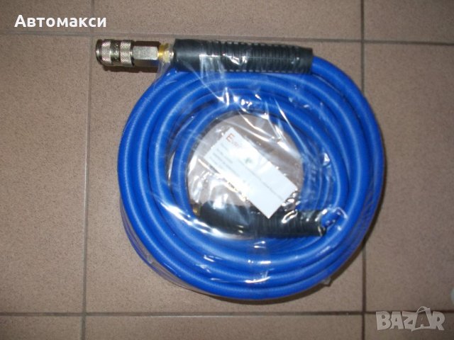 Маркучи за високо налягане 15 бара полиуретан к-т със бързи връзки 10х15мм./10метра