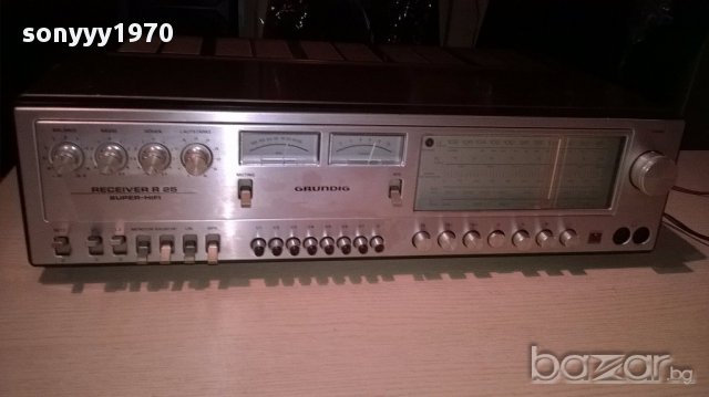 grundig r 25 super hifi receiver-made in germany-внос швеицария, снимка 2 - Ресийвъри, усилватели, смесителни пултове - 12713441