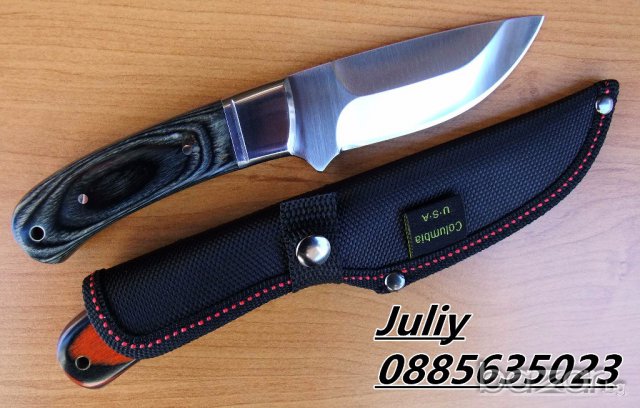 Ловен нож Sanjia К-91 /за дране/ , снимка 10 - Ножове - 16713988