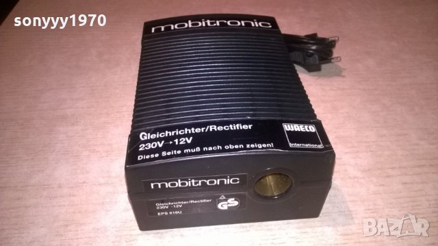 mobitronic by waeco 230-12v/5a-внос швеция, снимка 2 - Кабели и адаптери - 23860691